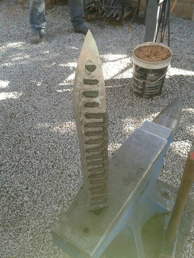 clay for hamon Beginners Place Bladesmith's Forum Board